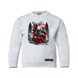 Eh! Moose and Muskoka Chair Logo Kids Sweatshirt or Hoodie
