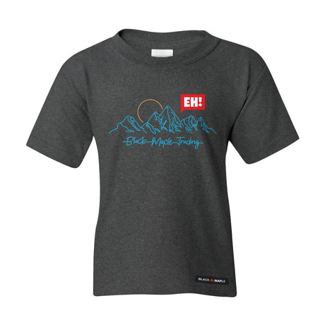 Eh! Mountain Sunset Kids T-shirt