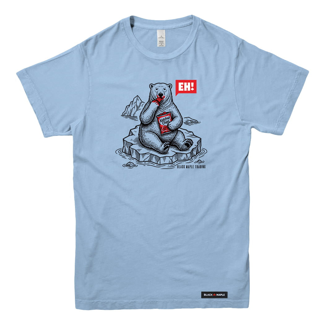 Eh! Polar Bear Ketchup Chips T-shirt