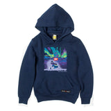 Eh! Snowmobile Northern Lights Kids Sweatshirt or Hoodie