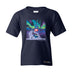 Eh! Snowmobile Northern Lights Kids T-shirt