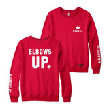 Elbows Up Canada Sweatshirt or Hoodie