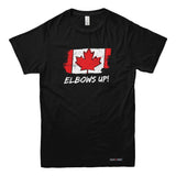 Elbows Up Canada Flag T-shirt