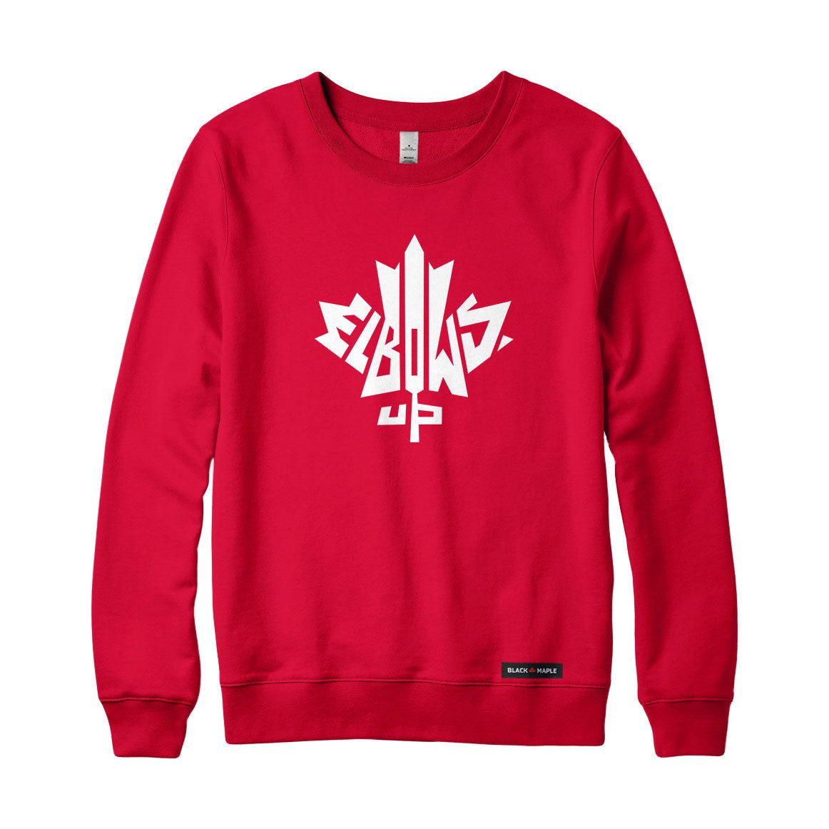 Elbows Up Leaf Sweatshirt or Hoodie