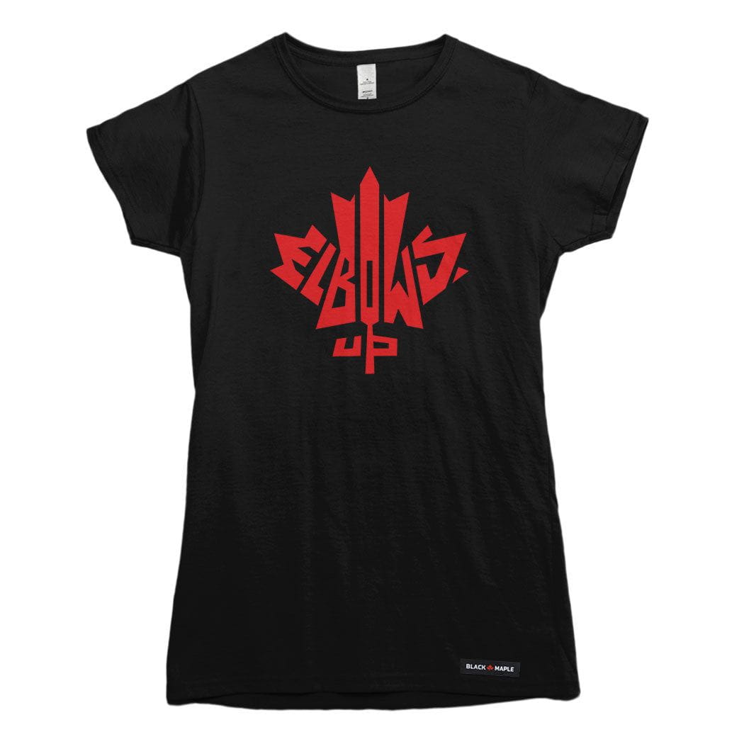 Elbows Up Leaf T-shirt