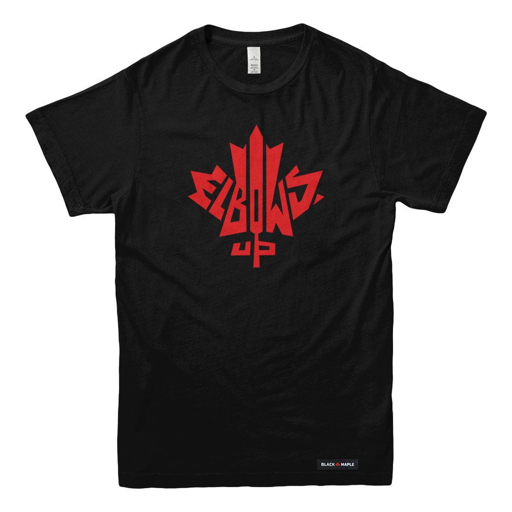 Elbows Up Leaf T-shirt