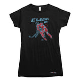 Elbows Up Retro Hockey Players T-shirt