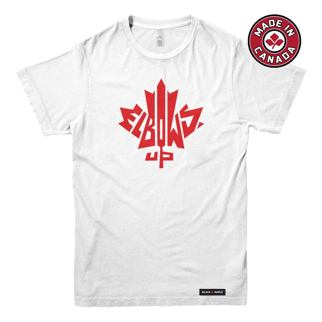 Elbows Up Leaf T-shirt