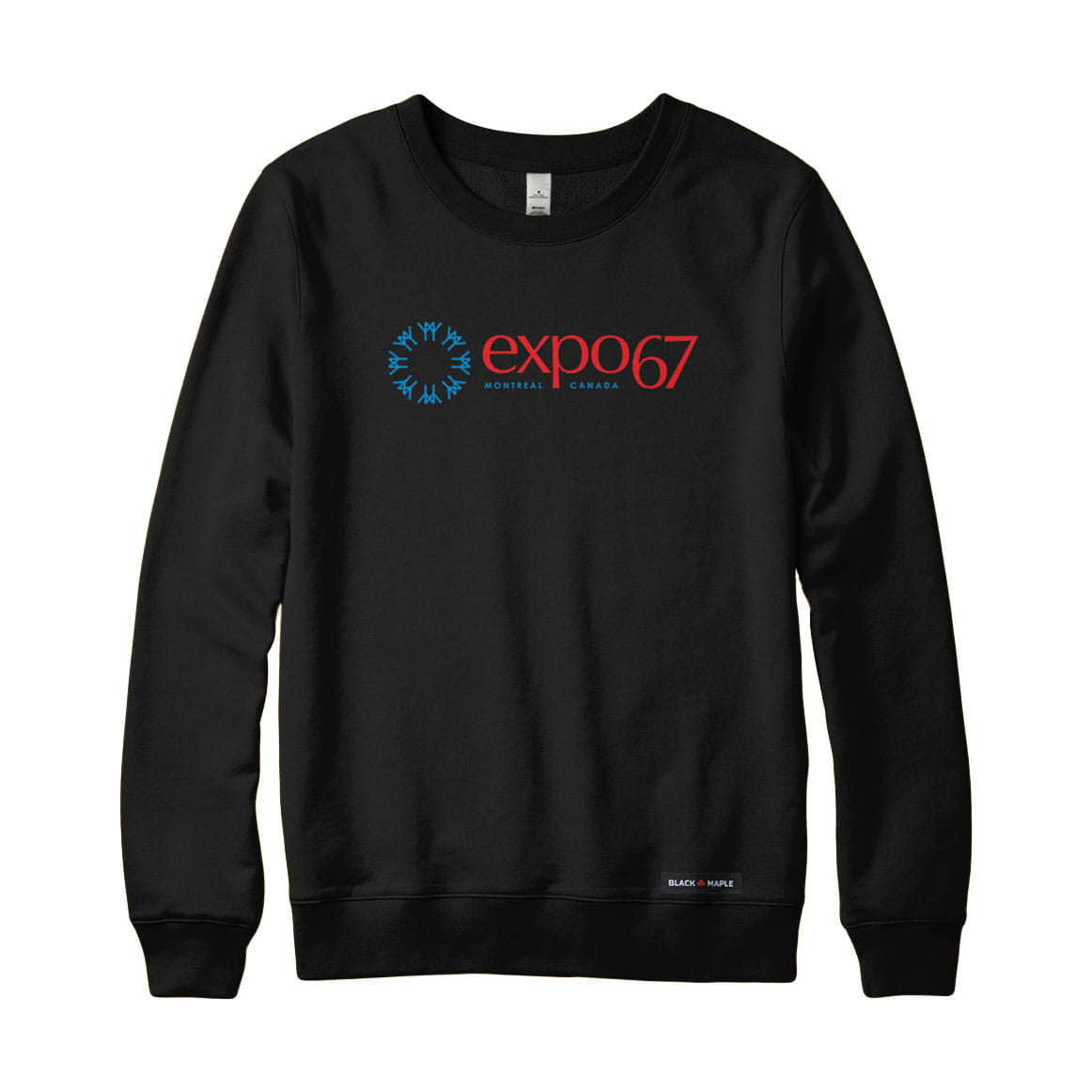 Expo 67 Horizontal Coloured Logo Sweatshirt and Hoodie