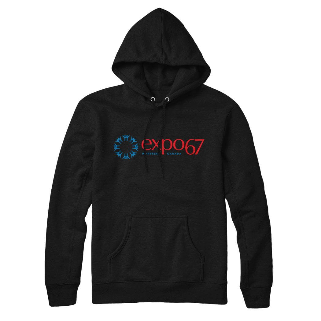 Expo 67 Horizontal Coloured Logo Sweatshirt and Hoodie