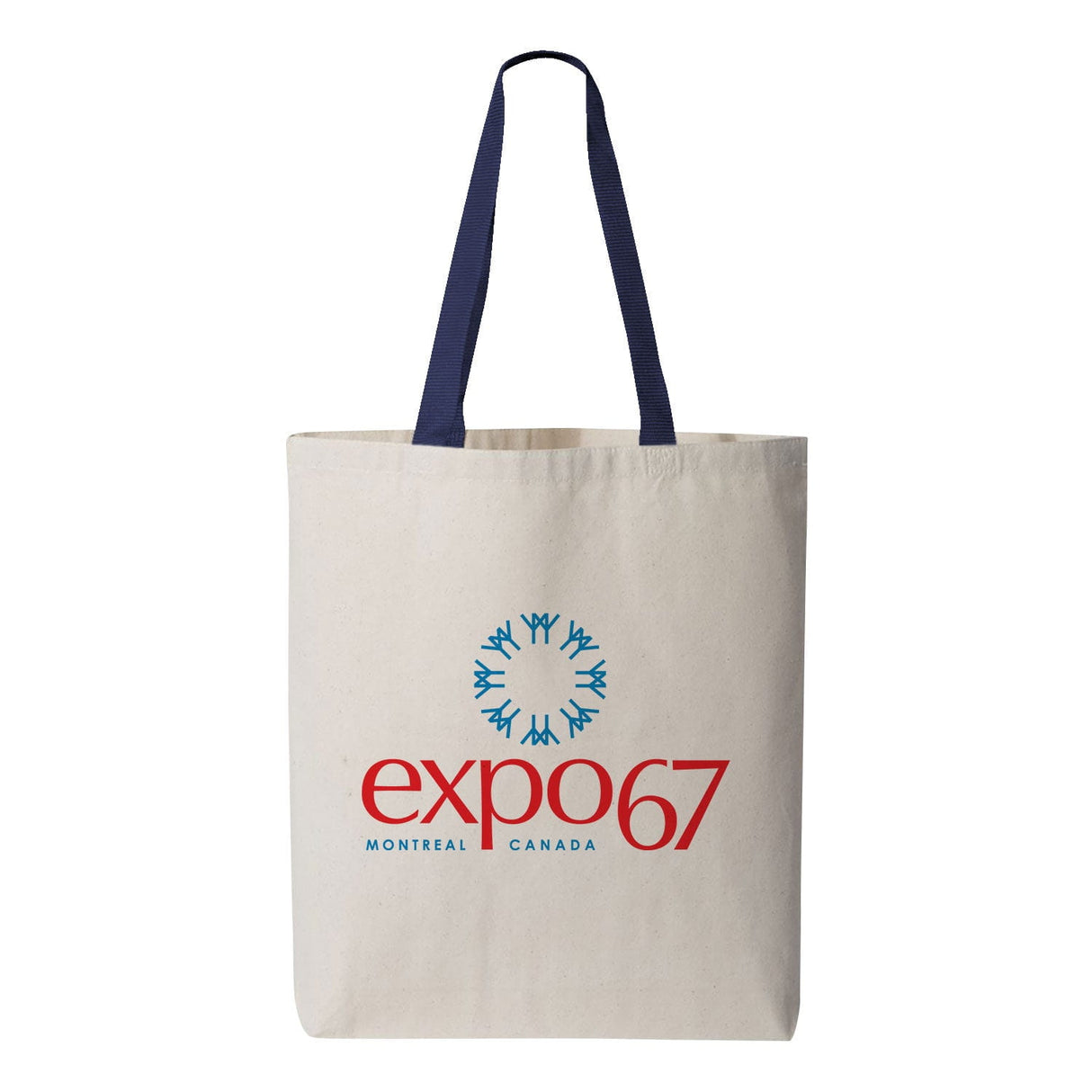 Expo 67 Vertical Coloured Logo Tote Bag