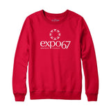 Expo 67 Vertical White Logo Sweatshirt and Hoodie