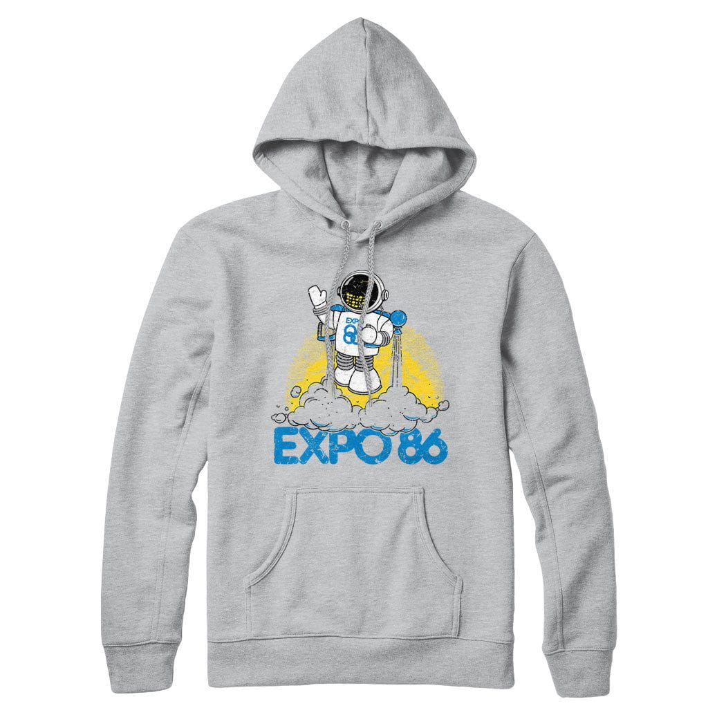 Expo 86 Ernie Jetpack Sweatshirt and Hoodie