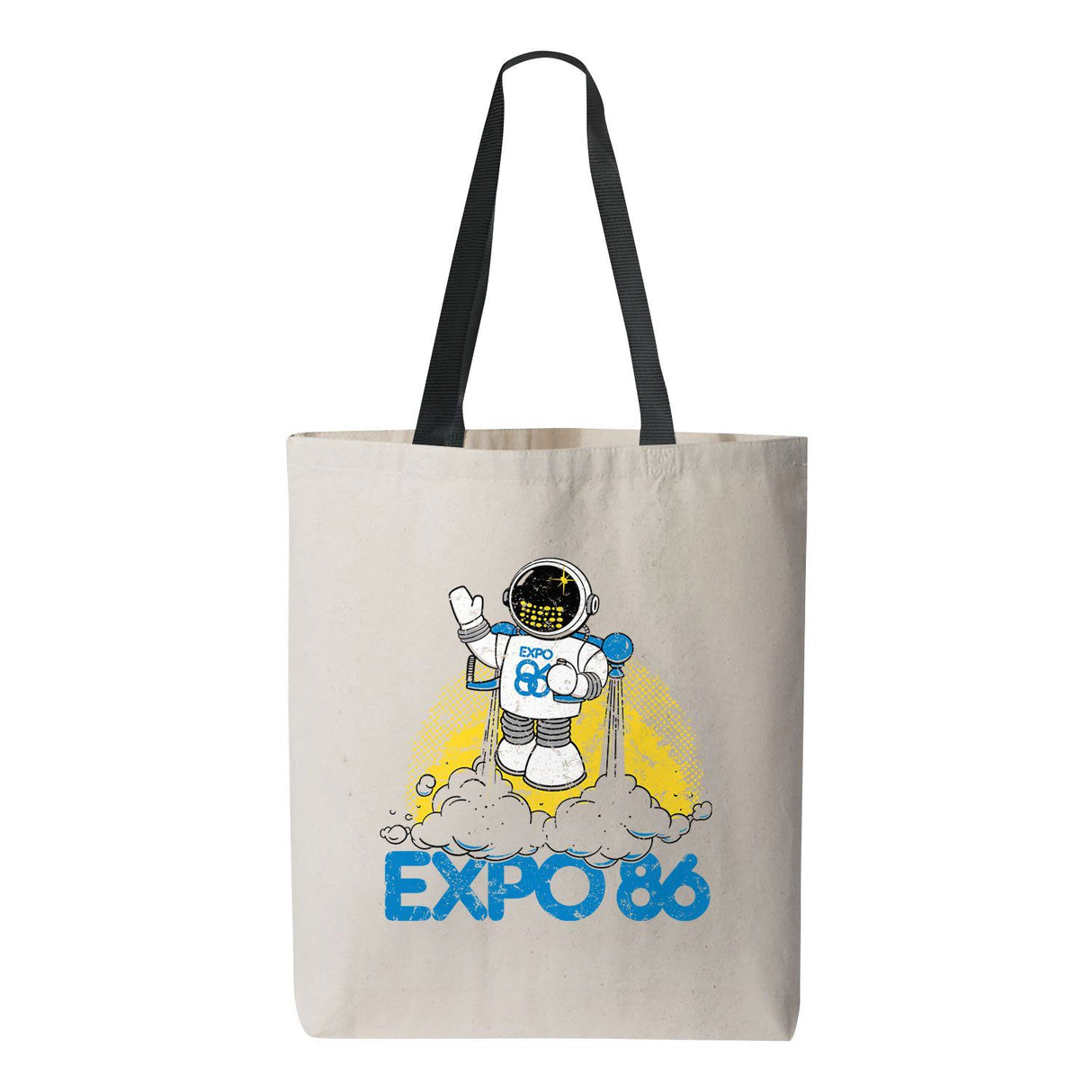 Expo 86 Ernie Jetpack Tote Bag