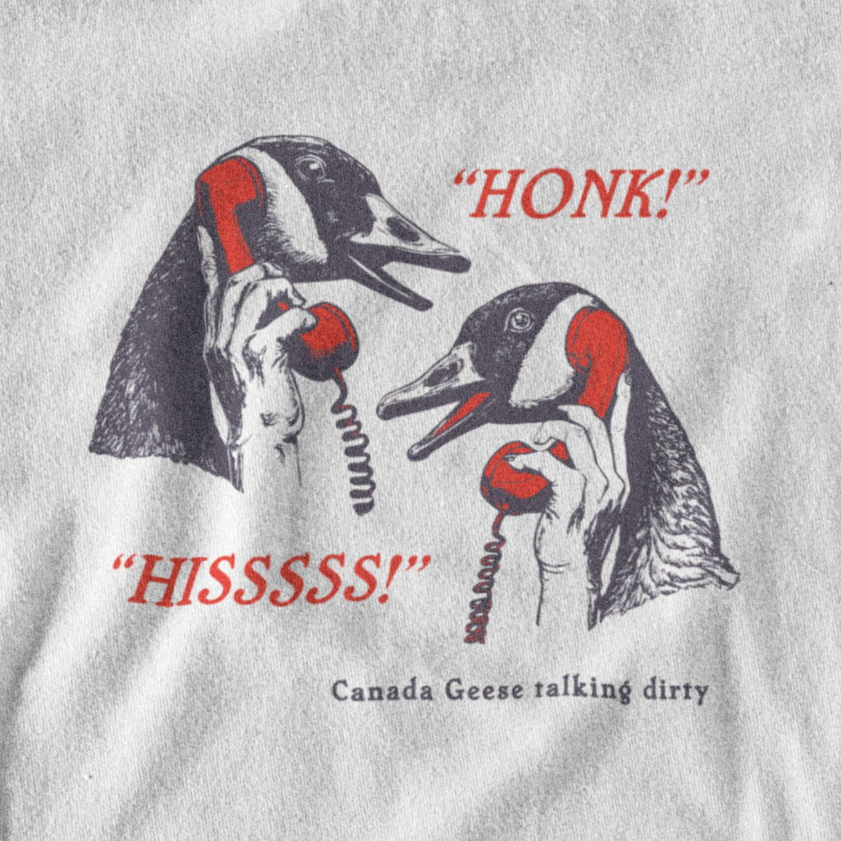 Foul Mouthed Geese T-shirt