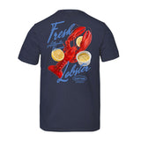 Fresh East Coast Lobster Vintage Wash Heavyweight T-shirt
