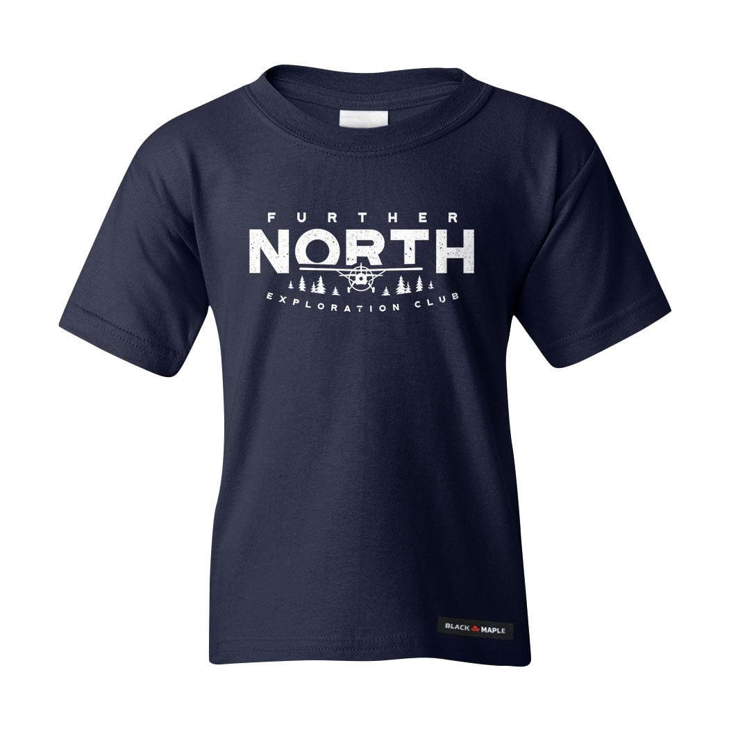 Further North Exploration Club Youth T-shirt