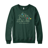Gnawty List Christmas Beaver Crewneck Sweatshirt