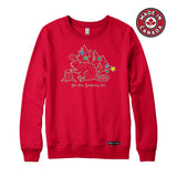 Gnawty List Christmas Beaver Crewneck Sweatshirt