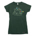 Gnawty List Christmas Beaver Womens T-shirt