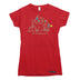 Gnawty List Christmas Beaver Womens T-shirt