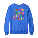 Grateful Friends Technicolour Sweatshirt or Hoodie