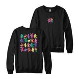 Grateful Friends Technicolour Sweatshirt or Hoodie