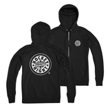 HNIC Black Logo Patch Zip Hoodie