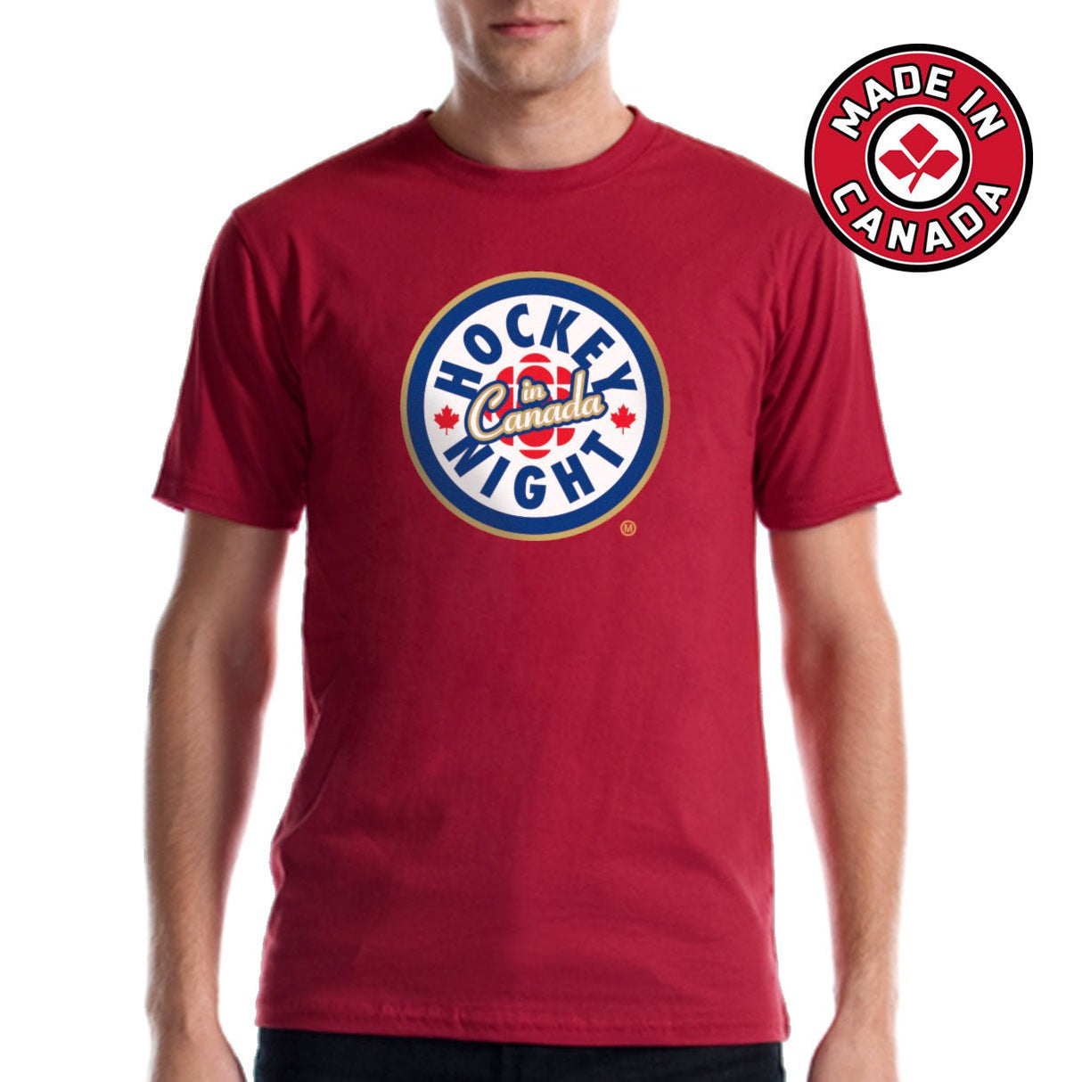 Hockey Night in Canada Logo - Made in Canada T-shirt