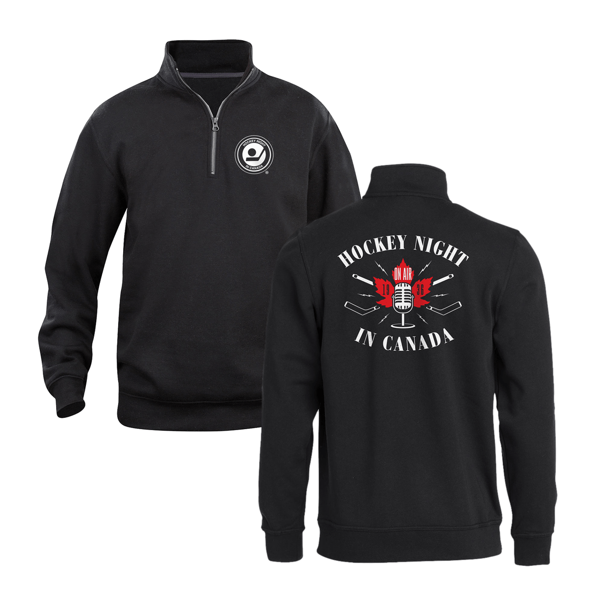 HNIC On Air Quarter Zip Sweatshirt