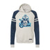 HNIC Vintage Table Hockey Goalie Varsity Hoodie
