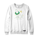 Happy Howlidays Christmas Wolf Crewneck Sweatshirt