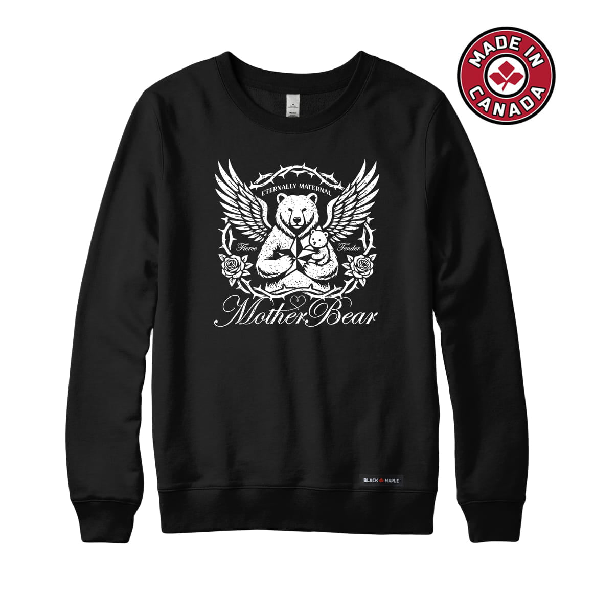 Hardcore Mother Bear Sweatshirt or Hoodie