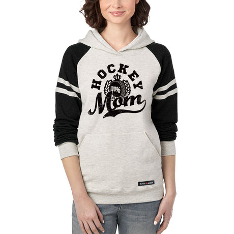 Hockey Mom Varsity Hooded Sweatshirt