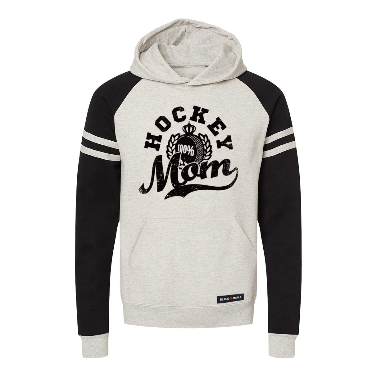 Hockey Mom Varsity Hooded Sweatshirt