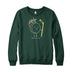 Hockey Puck-er up Christmas Mistletoe Crewneck Sweatshirt