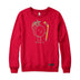 Hockey Puck-er up Christmas Mistletoe Crewneck Sweatshirt