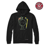 Hockey Puck-er up Christmas Mistletoe Hoodie