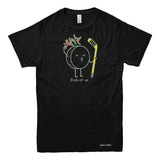 Hockey Puck-er up Christmas Mistletoe Mens T-shirt