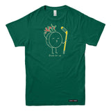Hockey Puck-er up Christmas Mistletoe Mens T-shirt