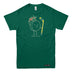 Hockey Puck-er up Christmas Mistletoe Mens T-shirt