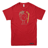 Hockey Puck-er up Christmas Mistletoe Mens T-shirt
