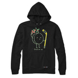 Hockey Puck-er up Christmas Mistletoe Hoodie