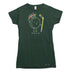 Hockey Puck-er up Christmas Mistletoe Womens T-shirt