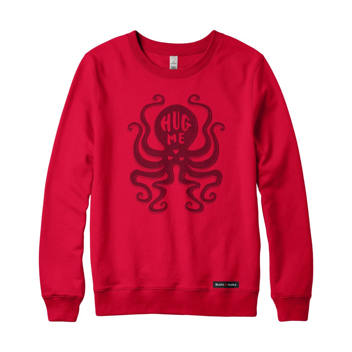 Hug Me Octopus Crewneck Sweatshirt