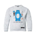 I Love Fishin Beary Much Kids Crewneck Sweatshirt
