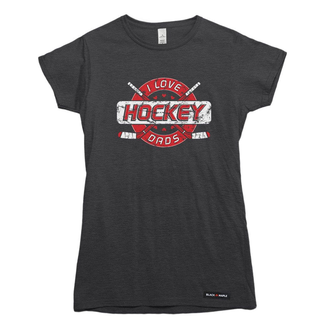 I Love Hockey Dads T-shirt