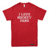 I Love Hockey Fans T-shirt