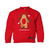 I Love Hiking Beary Much Kids Crewneck Sweatshirt