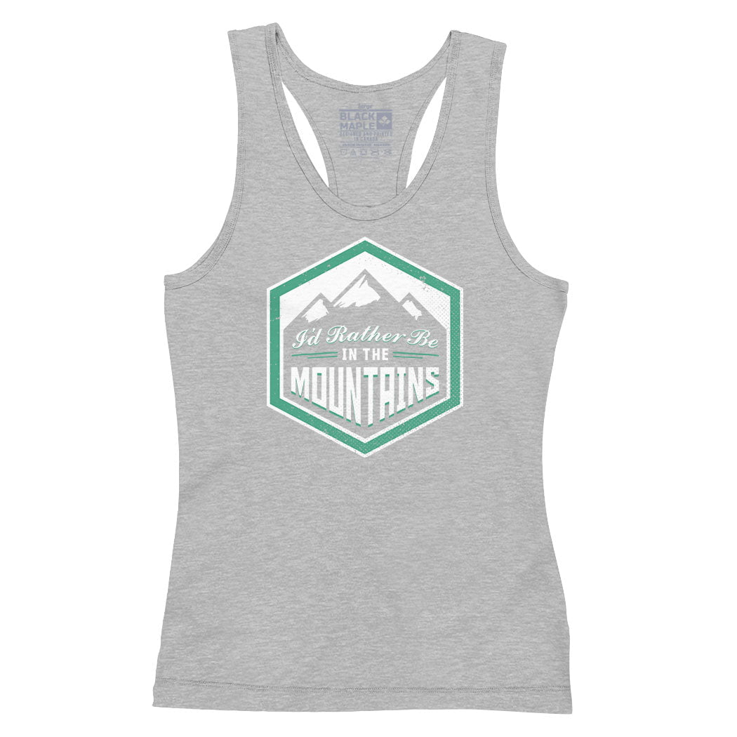 I'd Rather Be In The Mountains Tanktop